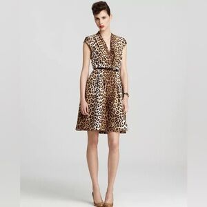 kate spade Roxanne Leopard Print Dress, size 8